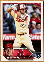 Mike Trout [Vintage Stock] Baseball Cards 2023 Topps Prices