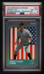 Derrek Lee [Refractor] #200 Baseball Cards 1997 Bowman Chrome International Prices