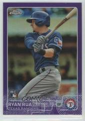 Ryan Rua [Purple Refractor] #2 Baseball Cards 2015 Topps Chrome Prices