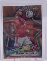 Cristian Casseres Jr. [Orange] Soccer Cards 2022 Topps Chrome MLS Future Stars Prices