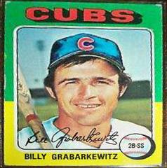Billy Grabarkewitz #233 Baseball Cards 1975 Topps Prices