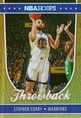 Stephen Curry Basketball Cards 2022 Panini Hoops Throwback Prices