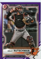 Adley Rutschman [Purple] #BD-31 Baseball Cards 2021 Bowman Draft Prices