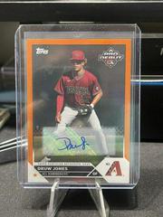 Druw Jones [Autograph Orange] #PD-25 Baseball Cards 2023 Topps Pro Debut Prices