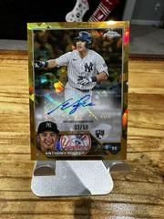 Anthony Volpe [Gold] Baseball Cards 2023 Topps Chrome Update Sapphire Autographs Prices
