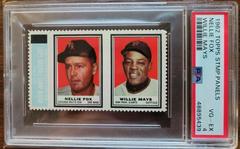 Willie Mays Baseball Cards 1962 Topps Stamps Prices