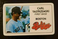 Carl Yastrzemski Baseball Cards 1981 Perma Graphics Super Star Credit Card Prices