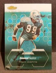Jason Taylor [Jersey Refractor] Football Cards 2003 Topps Finest Prices