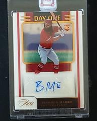 Brandon Marsh [Bases Loaded] #DOA-BM Baseball Cards 2022 Panini Three and Two Day One Autographs Prices