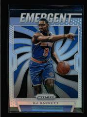 RJ Barrett Basketball Cards 2019 Panini Prizm Emergent Prices