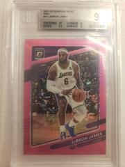 LeBron James [Pink] #41 Basketball Cards 2021 Panini Donruss Optic Prices