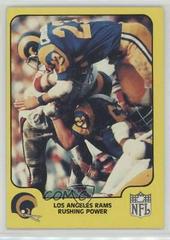 Los Angeles Rams Rushing Power #25 Football Cards 1978 Fleer Team Action Prices