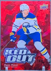 Owen Power [Red] Hockey Cards 2022 Upper Deck Allure Iced Out Prices