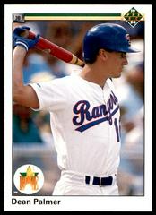 Dean Palmer #74 Baseball Cards 1990 Upper Deck Prices