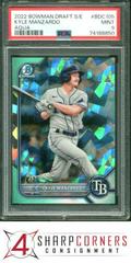 Kyle Manzardo [Sapphire Aqua] #BDC-105 Baseball Cards 2022 Bowman Draft Chrome Prices