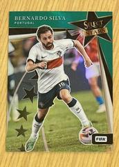 Bernardo Silva [Green] #14 Soccer Cards 2022 Panini Select FIFA Stars Prices