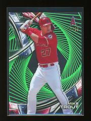 Mike Trout [Green Rainbow] Baseball Cards 2016 Topps High Tek Prices