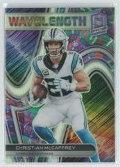 Christian McCaffrey [Psychedelic] #WVE-10 Football Cards 2022 Panini Spectra Wavelength Prices