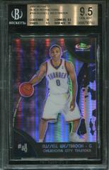 Russell Westbrook [Black Refractor] #104 Basketball Cards 2007 Finest Prices