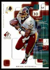 Brian Mitchell #130 Football Cards 1999 SP Signature Prices