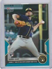 Aaron Ashby [Blue] #264 Baseball Cards 2022 Topps Now Prices