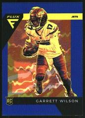 Garrett Wilson [Blue] #FX-9 Football Cards 2022 Panini Chronicles Flux Rookies Prices