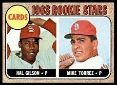 Cards Rookies [H. Gilson, M. Torrez] #162 Baseball Cards 1968 Topps Prices