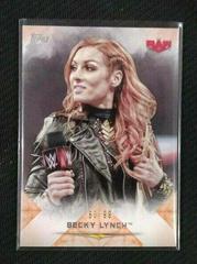 Becky Lynch [Orange] Wrestling Cards 2020 Topps WWE Undisputed Prices