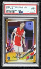 Antony [Gold] #87 Soccer Cards 2020 Topps Chrome UEFA Champions League Prices