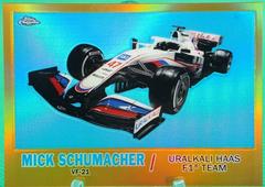 Mick Schumacher [Gold] #T61-MS Racing Cards 2021 Topps Chrome Formula 1 1961 Sports Cars Prices