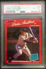 Robin Ventura #28 Baseball Cards 1990 Donruss Aqueous Test Prices