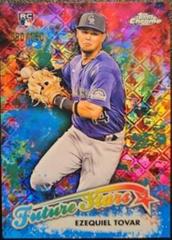 Ezequiel Tovar [Blue] #FS-12 Baseball Cards 2023 Topps Chrome Future Stars Prices