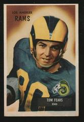 Tom Fears #43 Football Cards 1955 Bowman Prices