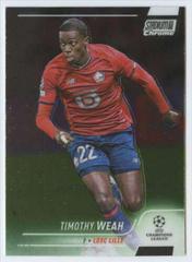 Timothy Weah #35 Soccer Cards 2021 Stadium Club Chrome UEFA Champions League Prices