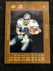 Troy Aikman Football Cards 1999 Playoff Absolute Prices