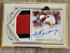 Xander Bogaerts #FAC-XB Baseball Cards 2022 Topps Definitive Framed Autograph Patch Collection Prices