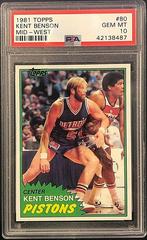Kent Benson Mid-West Basketball Cards 1981 Topps Prices