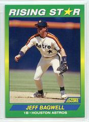 Jeff Bagwell #35 Baseball Cards 1992 Score Rising Stars Prices
