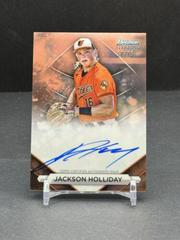 Jackson Holliday [Rose Gold] #PA-JH Baseball Cards 2023 Bowman Sterling Prospect Autograph Prices