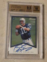 Peyton Manning [Silver] #A1 Football Cards 1998 Bowman Certified Autograph Prices