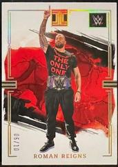 Roman Reigns [Holo Gold] #1 Wrestling Cards 2023 Panini Impeccable WWE Prices