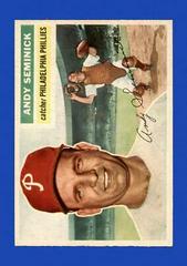 Andy Seminick #296 Baseball Cards 1956 Topps Prices