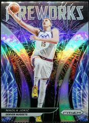 Nikola Jokic [Silver Prizm] Basketball Cards 2021 Panini Prizm Fireworks Prices