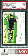 Brian McBride #BM Soccer Cards 2000 Upper Deck MLS Sign of the Times Prices