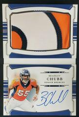 Bradley Chubb Football Cards 2018 National Treasures Rookie Jumbo Prime Signatures Booklet Prices