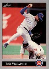 Jose Vizcaino Baseball Cards 1992 Leaf Prices
