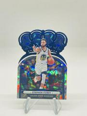 Stephen Curry [Crystal Blue] Basketball Cards 2022 Panini Crown Royale Prices