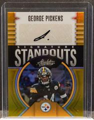 George Pickens [Gold] #SS-13 Football Cards 2023 Panini Absolute Signature Standouts Prices