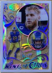 Cooper Kupp [Rainbow] #KC-10 Football Cards 2022 Panini Illusions King Of Prices