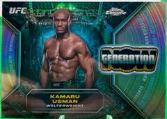 Kamaru Usman #GNW-8 Ufc Cards 2024 Topps Chrome UFC Generation Now Prices